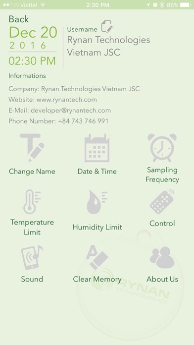 App screenshot