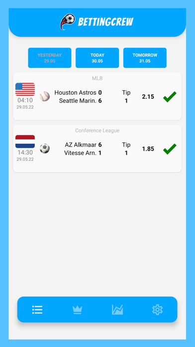 BettingCrew - Betting Tips Screenshot