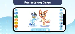 Game screenshot Bluey Glitter Book art App apk