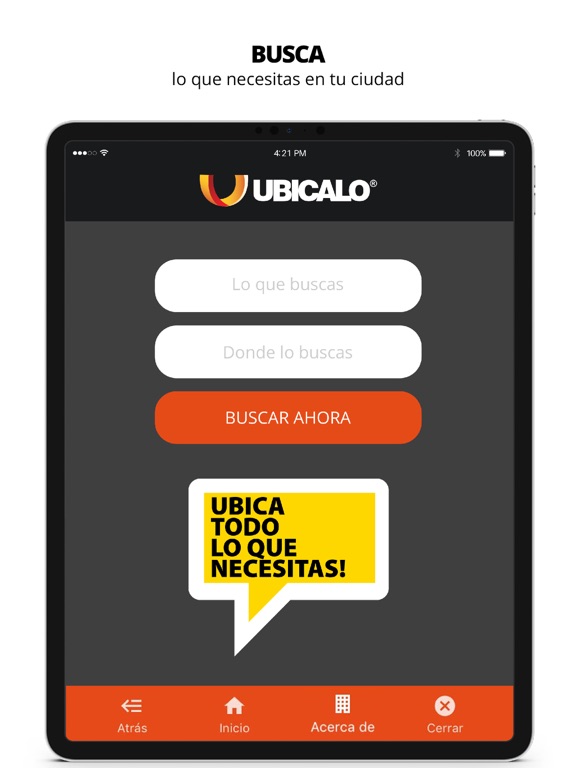 Screenshot #4 pour Ubicalo App