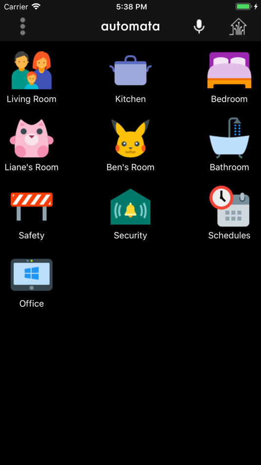 #1. Automata Home Automation (iOS) 由: Michal Binyamin
