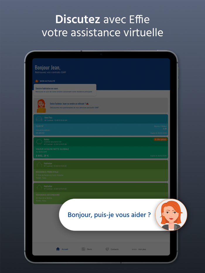 GMF Mobile - Vos assurances