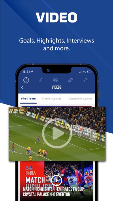 Palace Eagles - Live Scores Screenshot