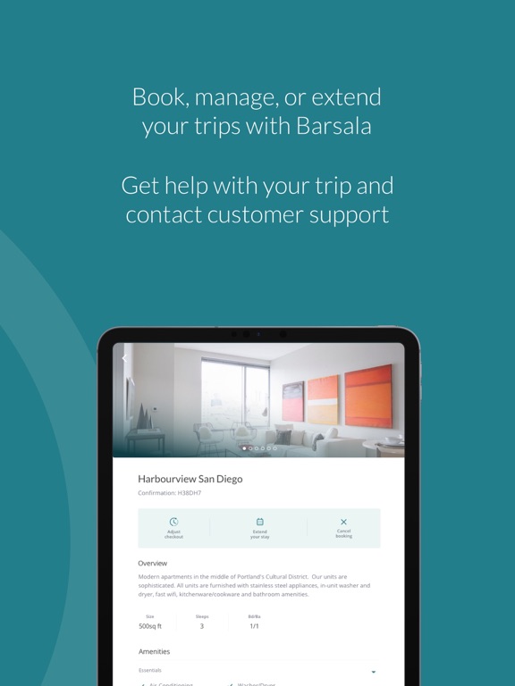 Barsala iPad screenshot 2 - Travel app