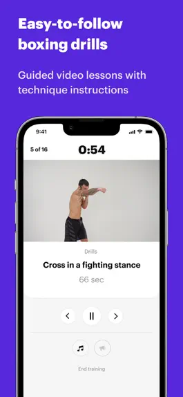 Game screenshot BXNG: Boxing Workout at home hack