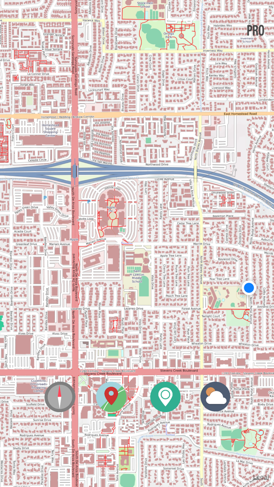 #1. OpenMaps - Topographic maps (iOS) 由: Immaginet Srl