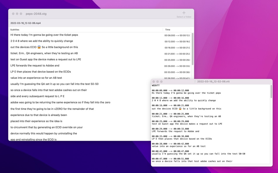 #4. VideoSubs (macOS) 由: Nineone Software Inc.