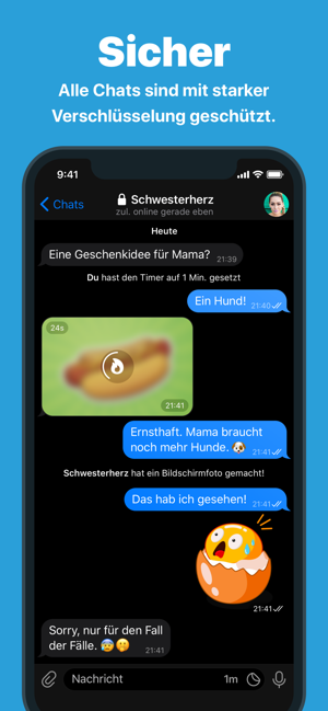 ‎Telegram Messenger Screenshot