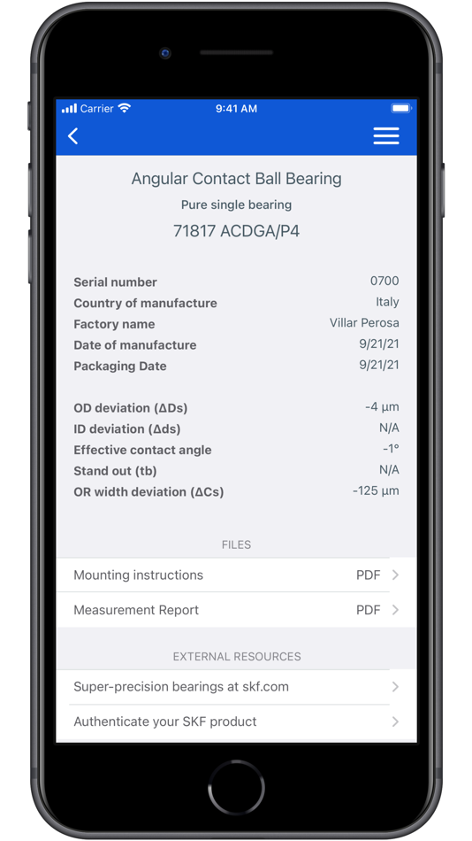 #3. SKF Super-precision manager (iOS) 由: SKF
