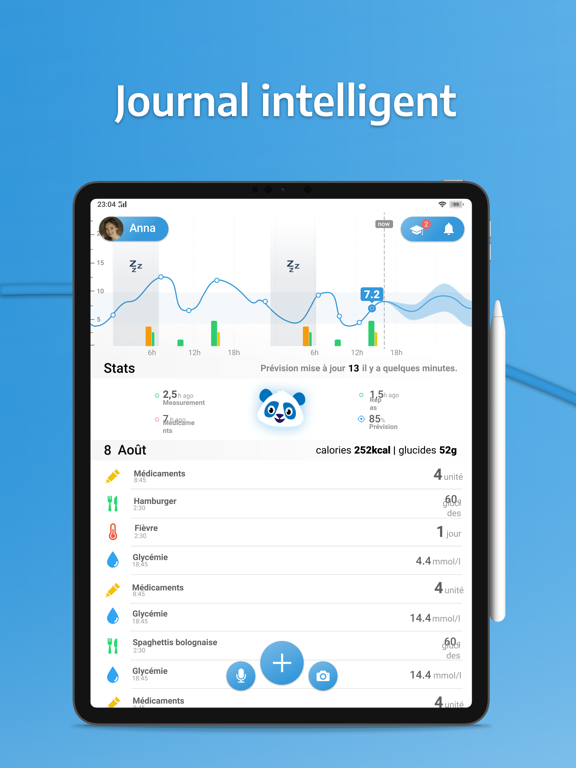 Screenshot #4 pour DiabTrend : Gestion du diabète