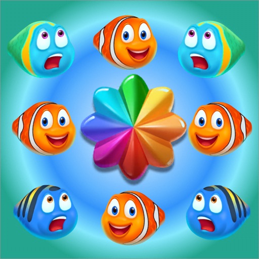 Fish Match 3-Puzzle Game