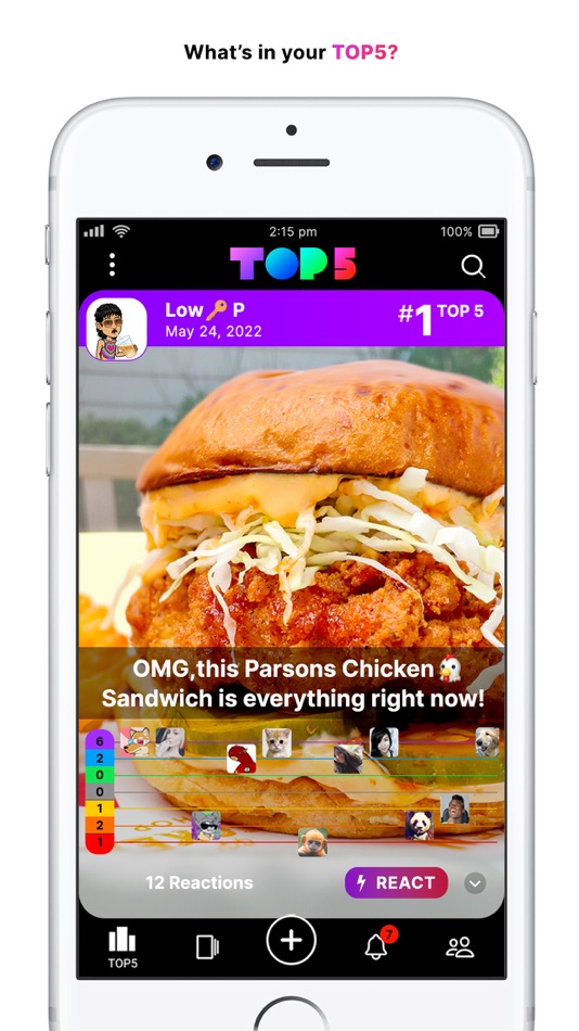 #1. So TOP5 (iOS) 由: Peter Wilson