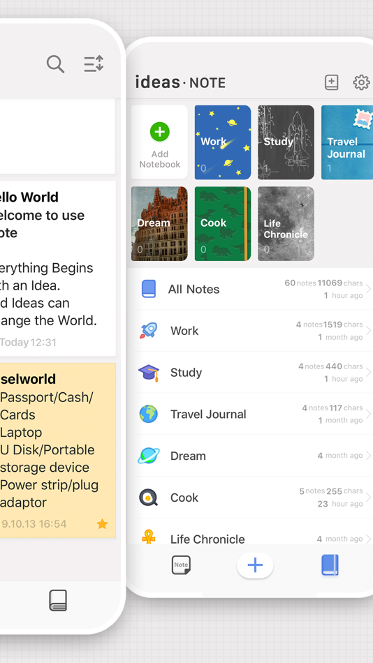 #3. iNote - ideas Note & Notebook (iOS) 由: iDaily Corp.