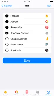 dashtabs: firebase, admob … iphone screenshot 4