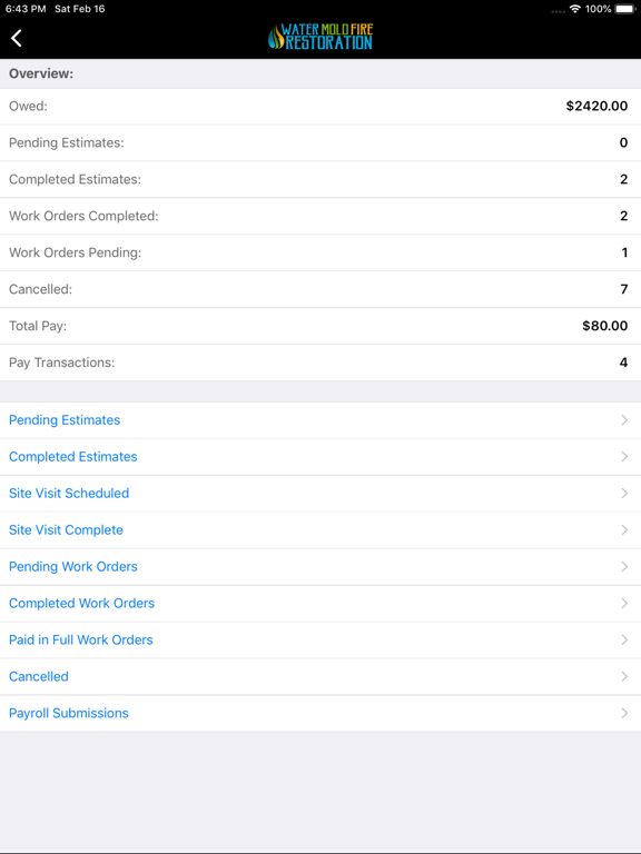 Screenshot #5 pour Water Mold Fire Restoration