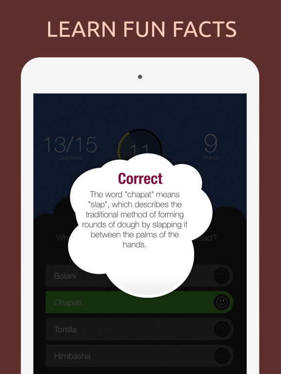 Screenshot #6 pour Food Quiz Test Trivia Game
