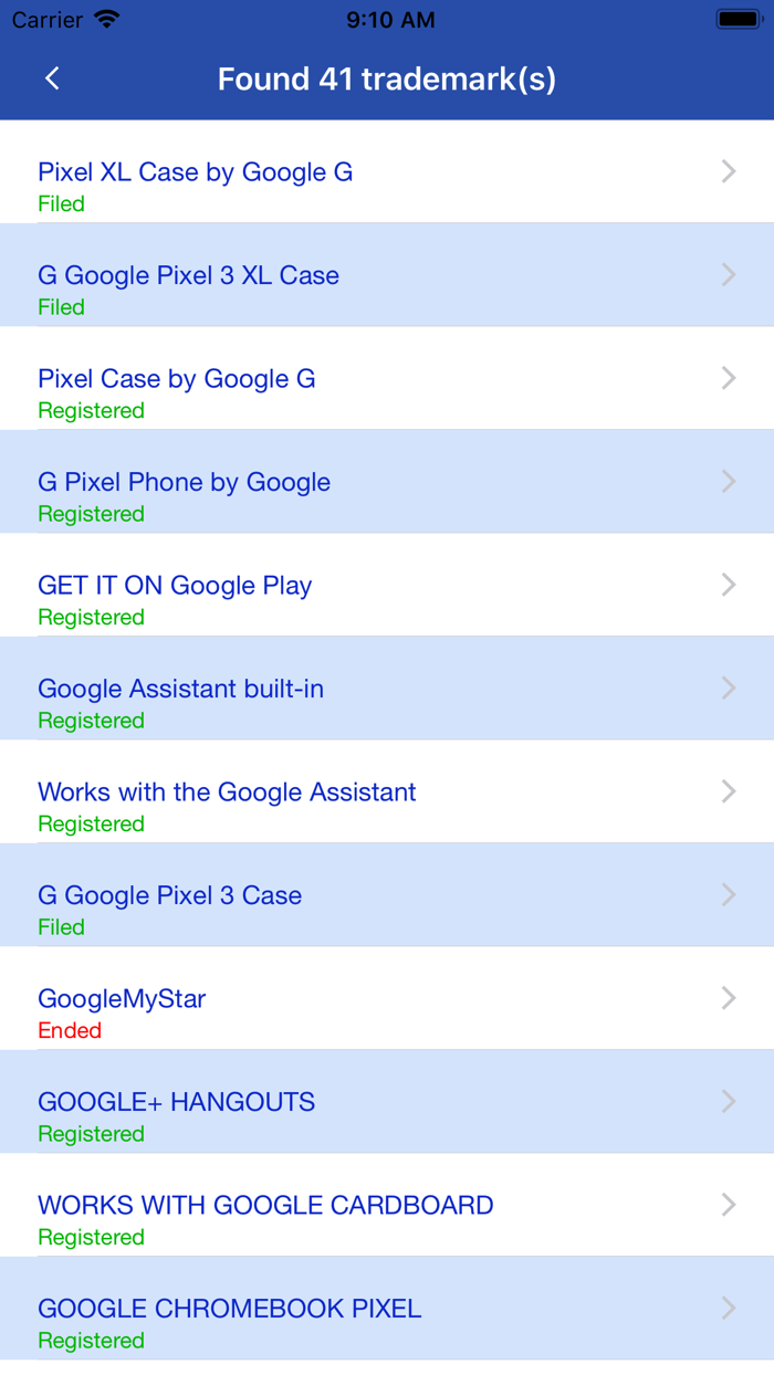 EU Trademark Search Tool