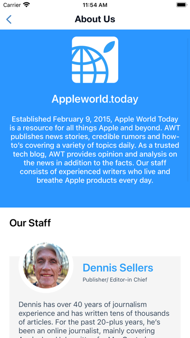 AppleWorld.Today Screenshot