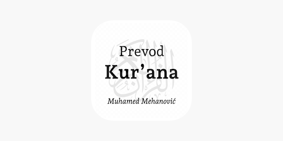 Prevod Kur'ana - Mehanović na usluzi App Store