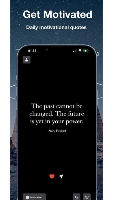 Daily Quotes & Motivation Screenshot