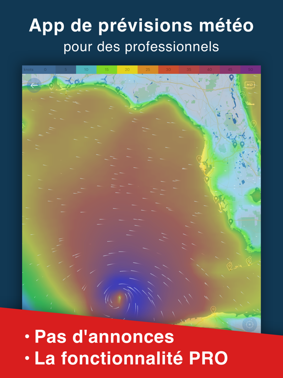 Screenshot #4 pour WINDY PRO: Prévisions du vent