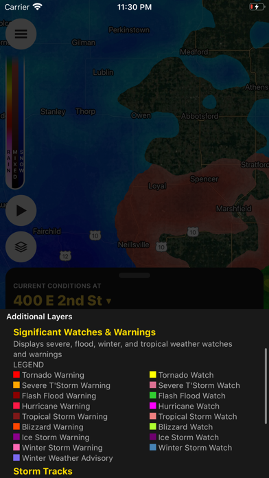 StormWatch+ Screenshot