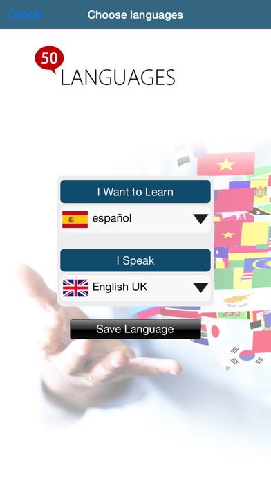 50 languages Screenshot