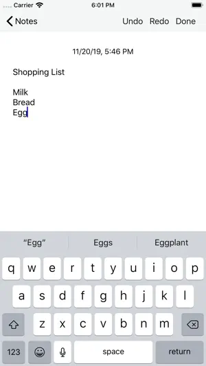 Nextcloud Notes screenshot 2