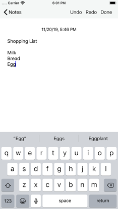 Nextcloud Notes screenshot 2