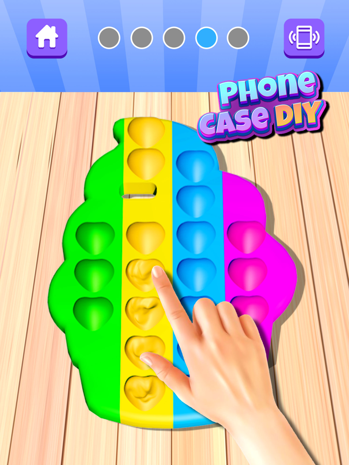 Pop It Phone Case DIY Games