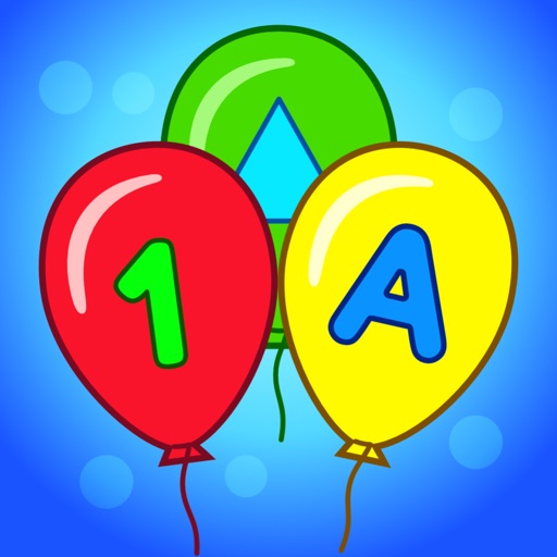 Pop Balloons - A to Z Letters