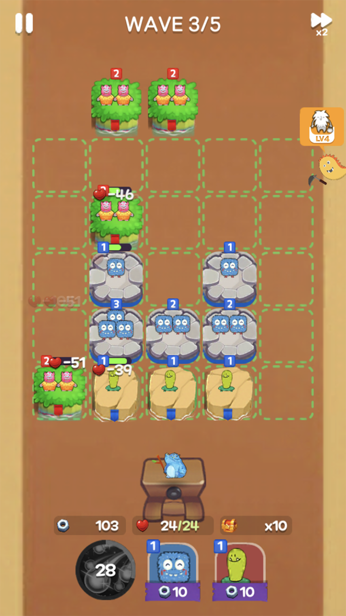 Merge Block Defense War