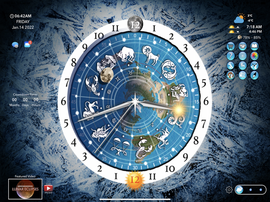 Flat Earth Sun, Moon & Zodiac iPad app afbeelding 6