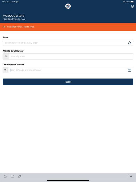 Poseidon Installer iPad screenshot 5 - Business app