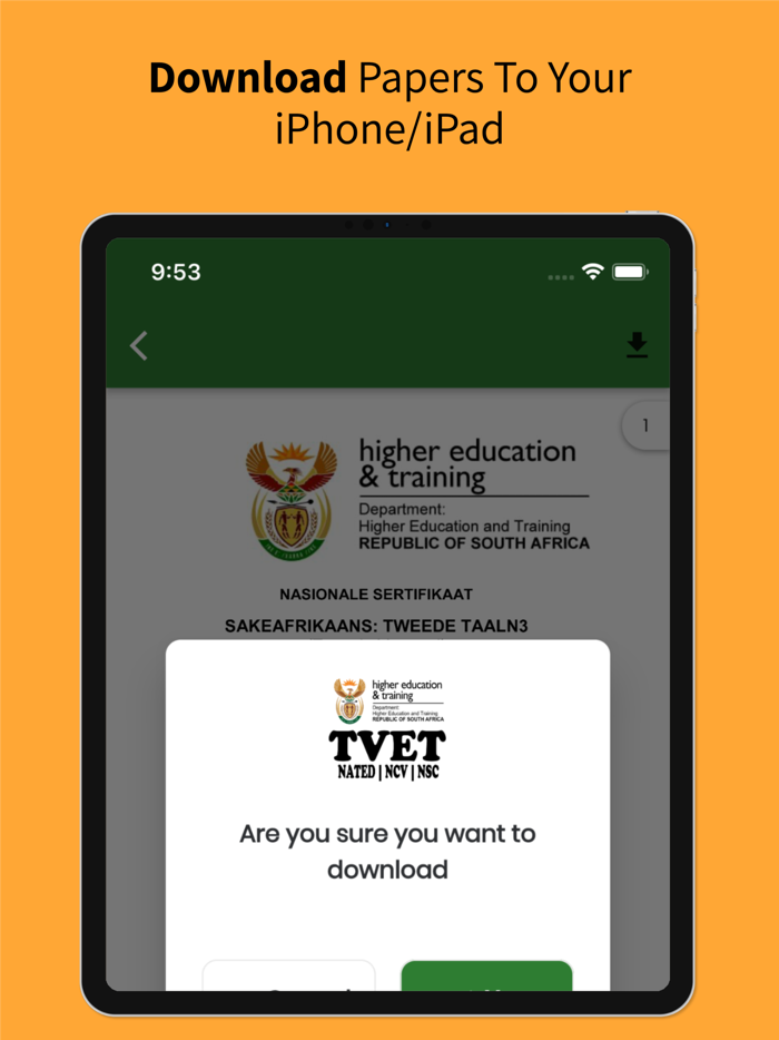 TVET Exam Papers NATED