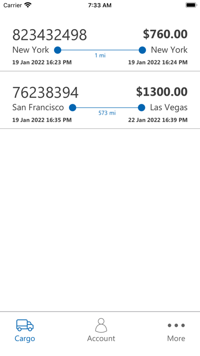 TMS easygo Driver Screenshot