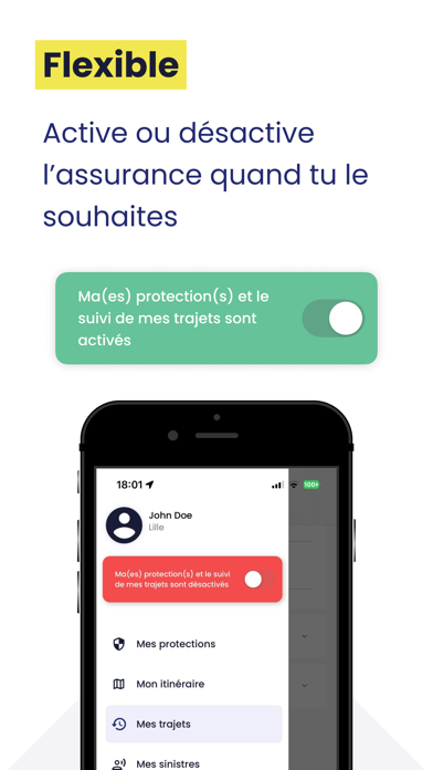 Datafolio, assurance mobilité Screenshot