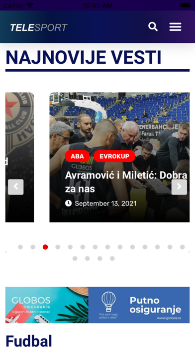 TeleSport Screenshot
