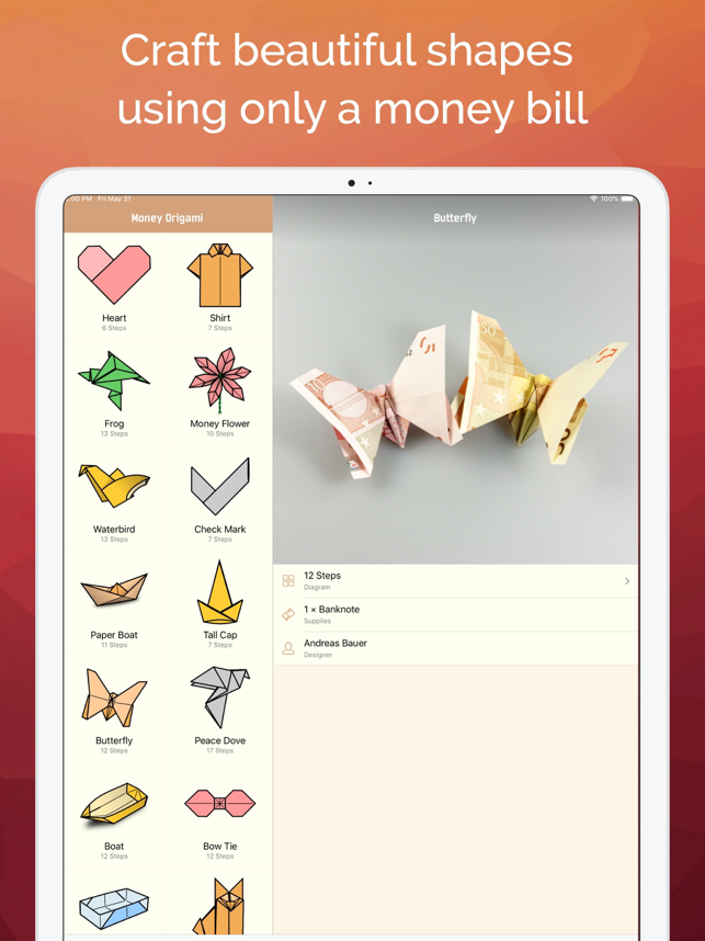 ‎Geld-Origami-Geschenke leicht gemacht Screenshot