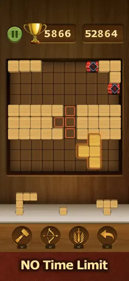 Game screenshot 3D Wood Block Puzzle : Hexa! hack
