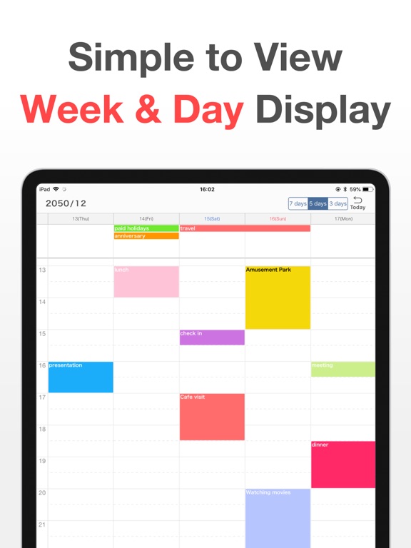 Simple Calendar: ToDo Planner screenshot 3