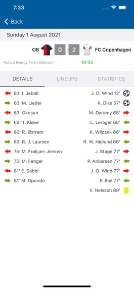 Game screenshot Live Scores Danish Superliga hack