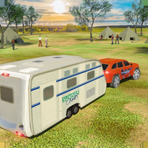 Camper Van Truck Simulator 3d Icon