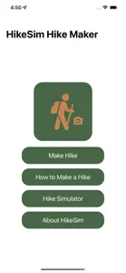 HikeSim screenshot #1 for iPhone