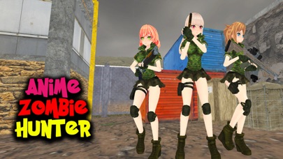 Anime Zombie Hunter Shooter 3D Screenshot