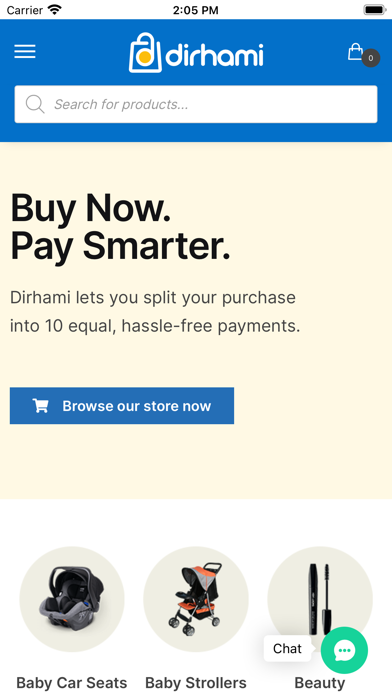 Dirhami Shopping Screenshot