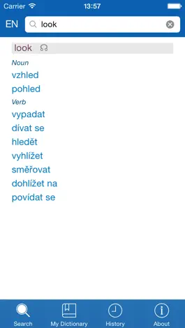 Game screenshot Czech−English dictionary apk