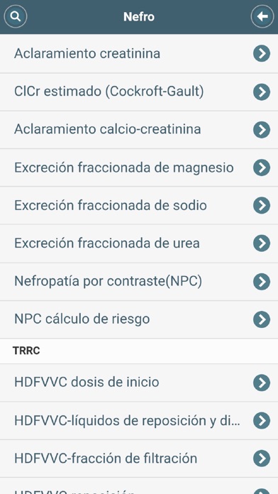 Critical Care Calculator Screenshot