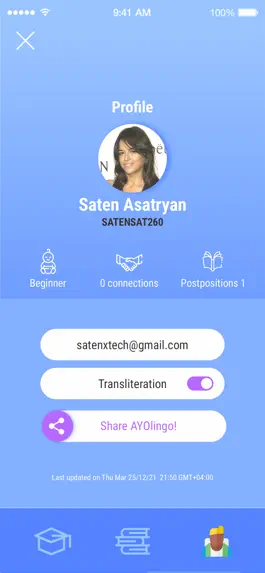 Game screenshot AYOlingo - Learn Armenian mod apk