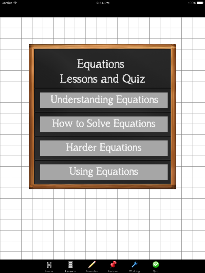 #2. Equations Maths (iOS) 由: D.P STACE & G.J STACE & S.A WILLIAMS